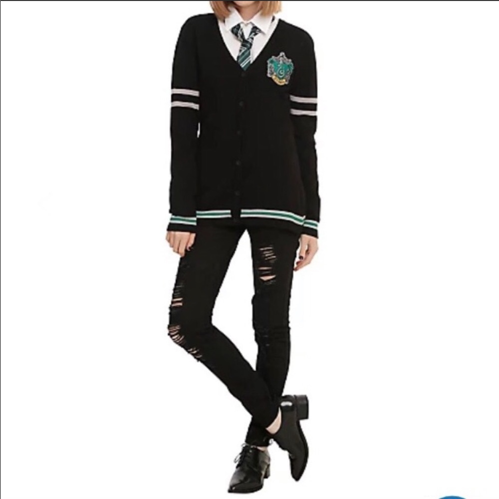 Harry Potter Slytherin Girls Cardigan